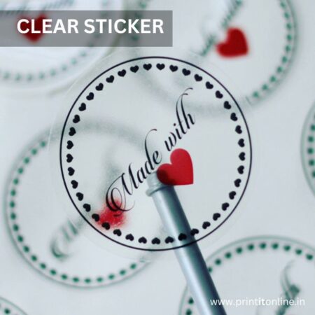 CLEAR STICKER